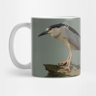 ‘Auku’u or black-crowned night heron Mug